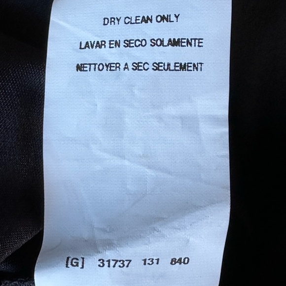 Bebe Vintage Black Racerback Ruched Handkerchief Dress size Large - Picture 8 of 14